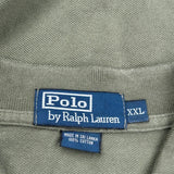 Polo By Ralph Lauren Polo Shirt - 2XL Green Cotton