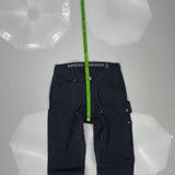 Dovetail Carpenter Trousers - 28W UK 8 Black Cotton