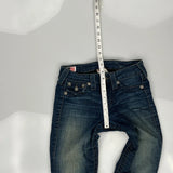 True Religion Skinny Jeans - 26W UK 6 Blue Cotton