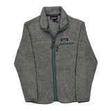 Patagonia Fleece Jacket - XS Gray Polyester