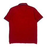 Tommy Hilfiger Slim Fit Polo Shirt - XL Red Cotton