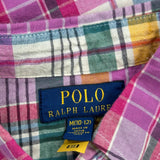 Age 10-12 Polo By Ralph Lauren Checked Short Sleeve Shirt - Medium Multicoloured Cotton