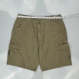 Wrangler Cargo Shorts - 36W 9L Khaki Cotton