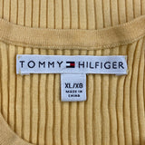 Tommy Hilfiger Top - XL Yellow Silk Blend