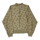 Izod Shell Jacket - Small Beige Polyester