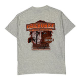 Cherokee Harley-Davidson Harley Davidson T-Shirt - Large Gray Cotton