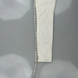 Armani Exchange Graphic Jeans - 26W UK 4 White Cotton