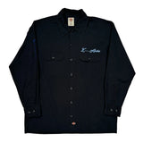 Audio Dickies Shirt - Large Black Cotton