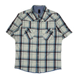 Oakley Checked Short Sleeve Shirt - Large Multicoloured Cotton