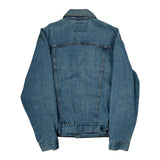Levis Denim Jacket - Small Blue Cotton