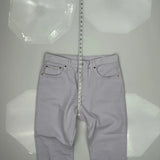 Levis Jeans - 33W US 10 Gray Cotton