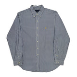 Ralph Lauren Striped Shirt - XL Blue Cotton
