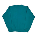 90'S Blank Lee Sweatshirt - XL Green Cotton