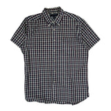 Tommy Hilfiger Checked Short Sleeve Shirt - Large Multicoloured Cotton