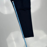 Yves Saint Laurent Trousers - 36W 30L Navy Polyester Blend