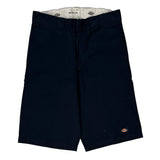 Dickies Shorts - 31W 13L Navy Polyester Blend