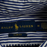 Ralph Lauren Slim Fit Shirt - Medium Blue Cotton