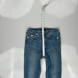Made In USa Halle True Religion Skinny Jeans - 28W UK 8 Blue Cotton