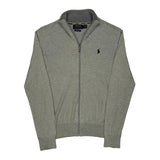 Polo By Ralph Lauren Jumper - Small Grey Cotton