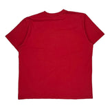Dickies T-Shirt - 2XL Red Cotton