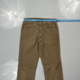 Unbranded Cord Pants - 28″ Waist Brown Corduroy