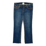 Laidol Contrast Stitch Jeans - 38W US 12 Blue Cotton
