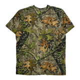 Mossy Oak Camo T-Shirt - XL Camo Cotton