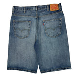Levis Denim Shorts - 38W 11L Blue Cotton