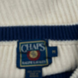 Chaps Ralph Lauren Sweater - Medium Cream Cotton