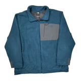 The North Face Fleece Jacket - 2XL Blue Polyester