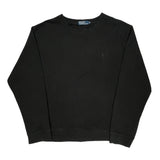 Polo By Ralph Lauren Sweatshirt - XL Black Cotton