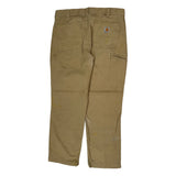 Carhartt Carpenter Trousers - 36W 30L Beige Cotton