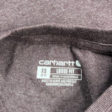 Carhartt T-Shirt - XS Burgundy Cotton