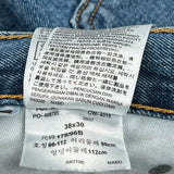 505 Levis Jeans - 38W 30L Blue Cotton
