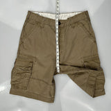 Levis Cargo Shorts - 32W 11L Khaki Cotton