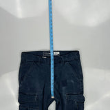 Carhartt Cargo Trousers - 30W 30L Blue Cotton