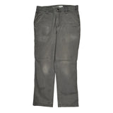Carhartt Carpenter Trousers - 33W 34L Grey Cotton