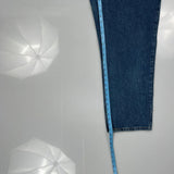550 Age 14 Husky Levis Jeans - 32W 27L Blue Cotton