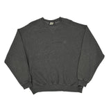 Champion Sweatshirt - Large Gray Cotton Blend