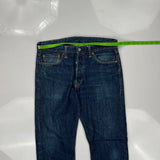Levis 501 Jeans - 34W 34L Blue Denim