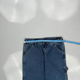 Unbranded Cargo Carpenter Jeans - 34W 29L Blue Cotton