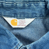 Carhartt Denim Shirt - 2XL Blue Denim