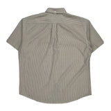 Tommy Hilfiger Checked Short Sleeve Shirt - XL Beige Cotton