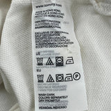 Tommy Hilfiger Polo Shirt - XL White Cotton