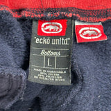 Ecko Unltd Joggers - Large Navy Cotton Blend