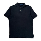 Polo By Ralph Lauren Polo Shirt - Medium Black Cotton
