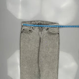 Made In USA Levis Jeans - 34W 32L Grey Cotton