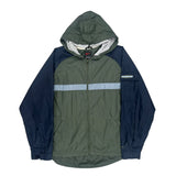 Nike Windbreaker - Large Green Polyester