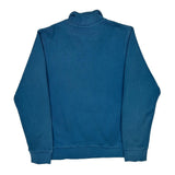 Lacoste 1/4 Zip - XL Blue Cotton