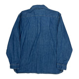 Jackson Worker Levis Denim Shirt - Large Blue Cotton